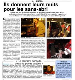 Ils donnent leurs nuits pour les sans-abri