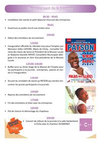 Dossier de presse Job Dating Mission Locale au 19 novembre mail