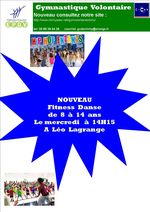AFFICHE_RENTREE 2011  ENFANTS Fitness danse v2