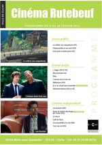 Programmation février 2012 cinéma Rutebeuf Clichy la Garenne