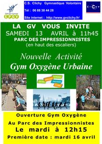 Affichage Municipal Mars 2013 Gym Oxygène 