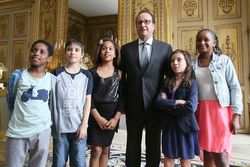 Gulli a lelysee 3.Copyriht Presidence de la republique J. Bonet
