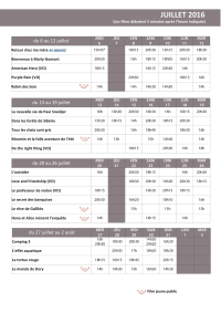 Programme 2 cinéma Clichy juillet 2016