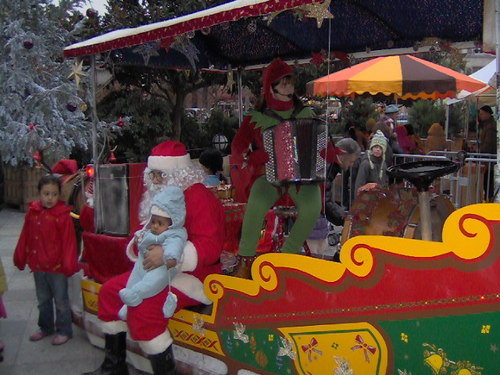 Le traîneau magique du Père Noël